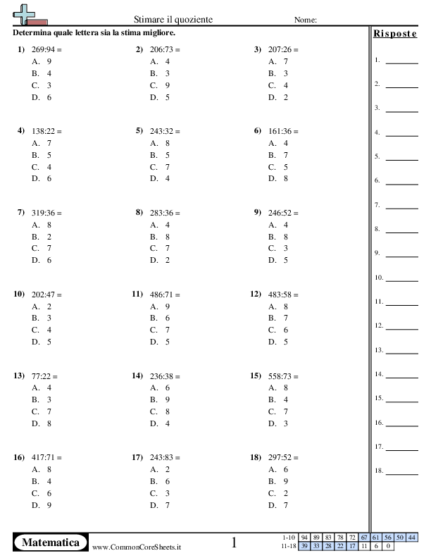News & Updates - 3 Cifre ÷ 2 Cifre worksheet